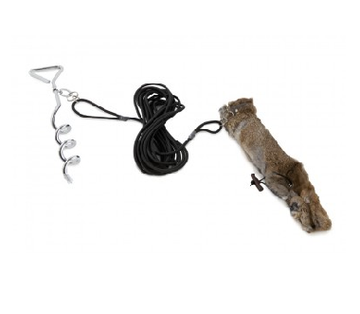 Running Rabbit springkonijn dummy voor hondentraining en jachtsimulatie