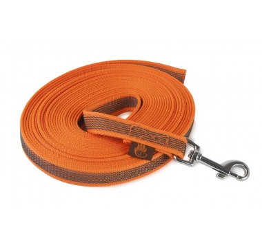 Honden trackinglijn nylon 10-20m antislip met grip