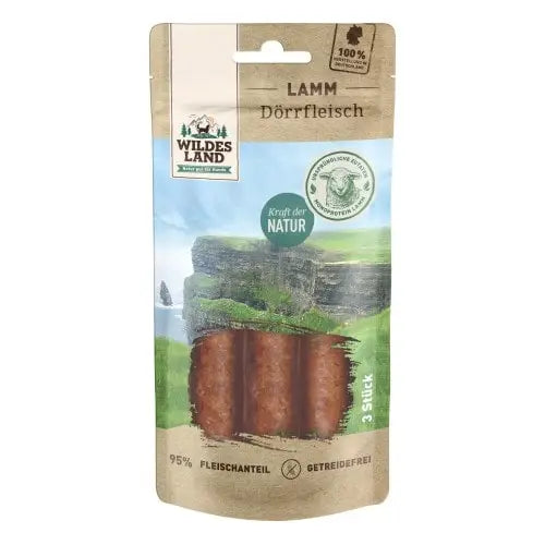 WL Dog Snack Lamb hondensnack met 95% lam, natuurlijke eiwitrijke trainingssnack voor honden, licht verteerbare vleesbeloning ter ondersteuning van spieropbouw en vitaliteit, gezonde dagelijkse hondensnack, Dog - Expert webshop voor gespecialiseerd hondenmateriaal